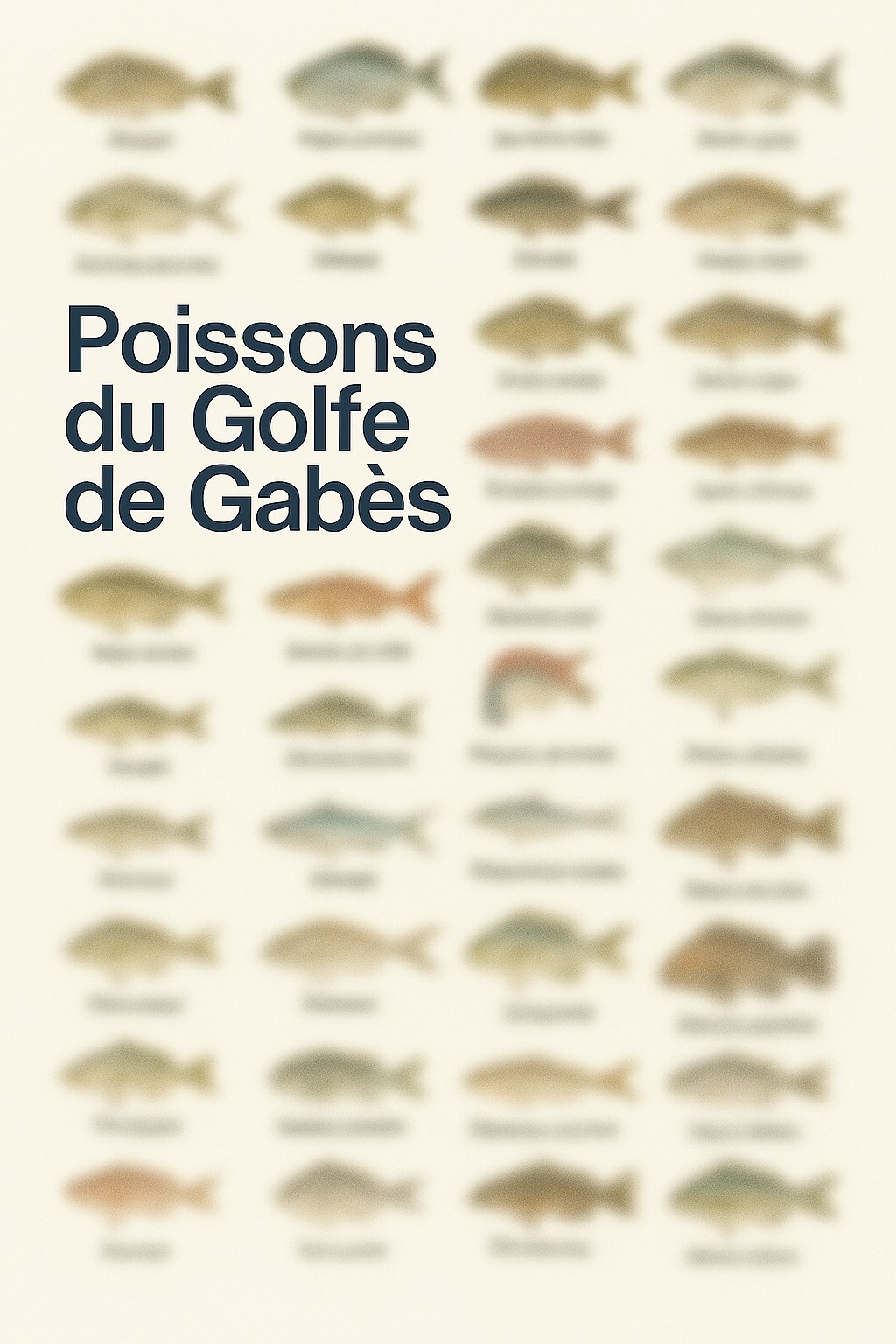 Poissons du Golfe de Gabès